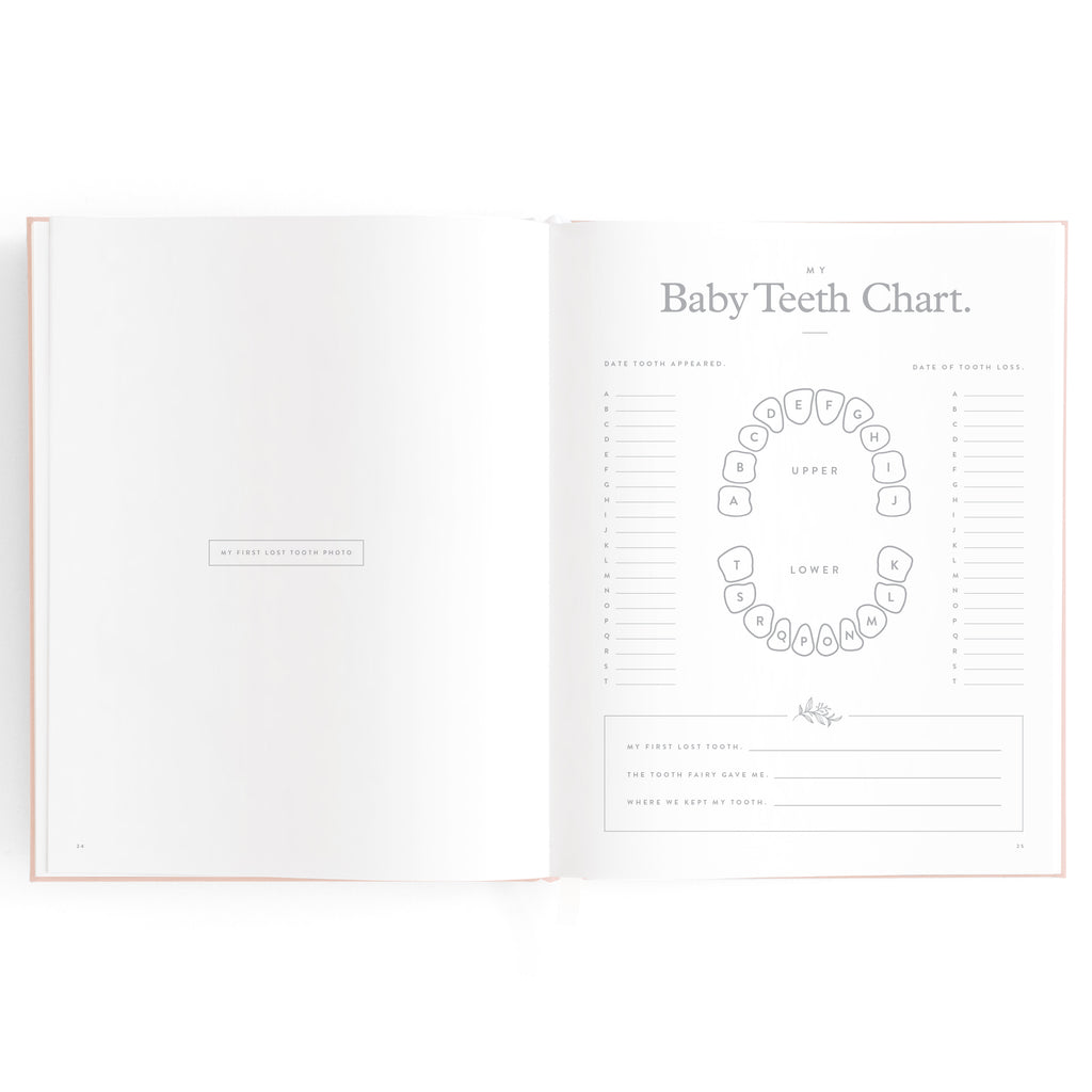 Fox & Fallow Baby Book - Rose