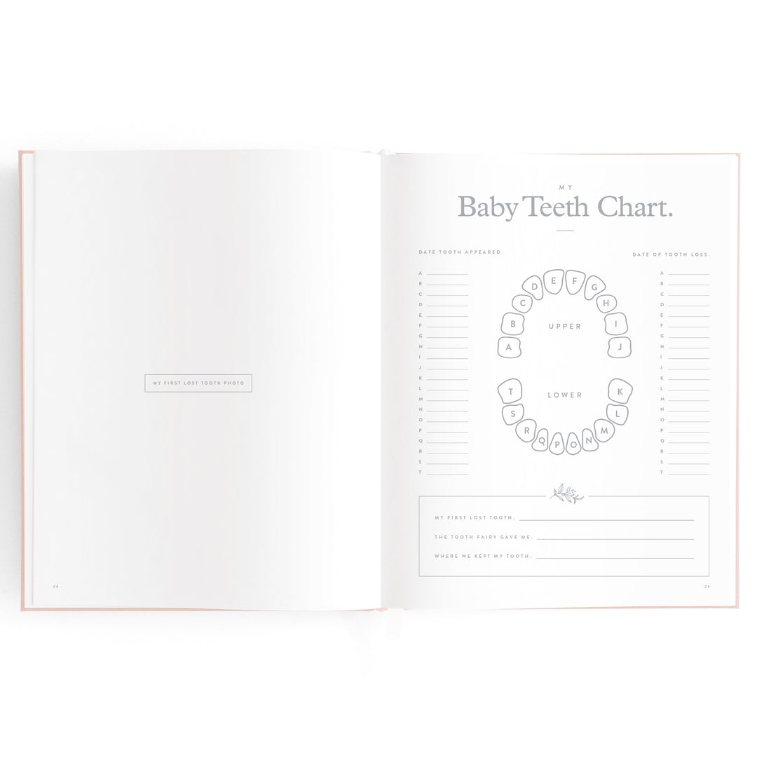 Fox & Fallow Baby Book - Rose (Boxed)