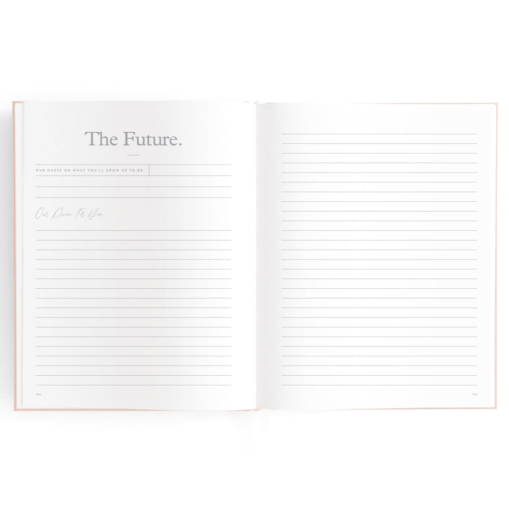 Fox & Fallow Baby Book - Rose