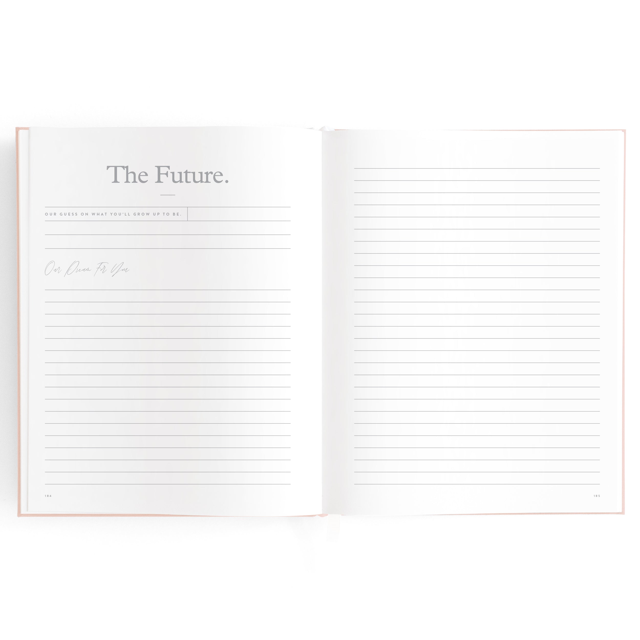 Fox & Fallow Baby Book - Rose