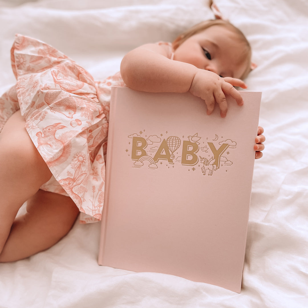 Fox & Fallow Baby Book - Rose (Boxed)