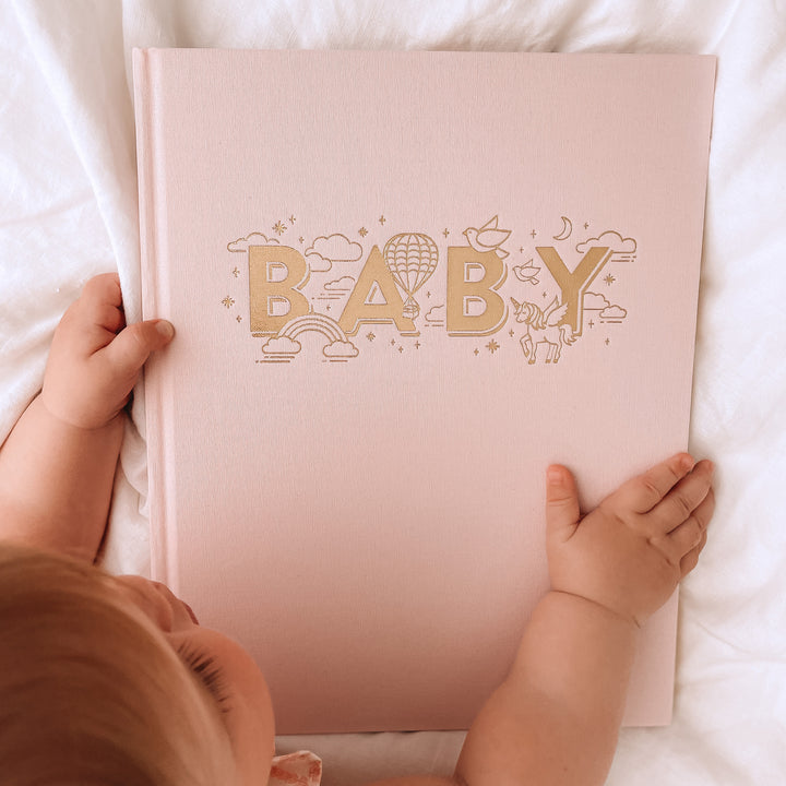 Fox & Fallow Baby Book - Rose (Boxed)