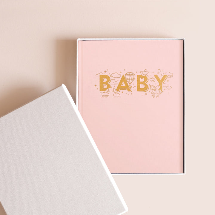 Fox & Fallow Baby Book - Rose (Boxed)