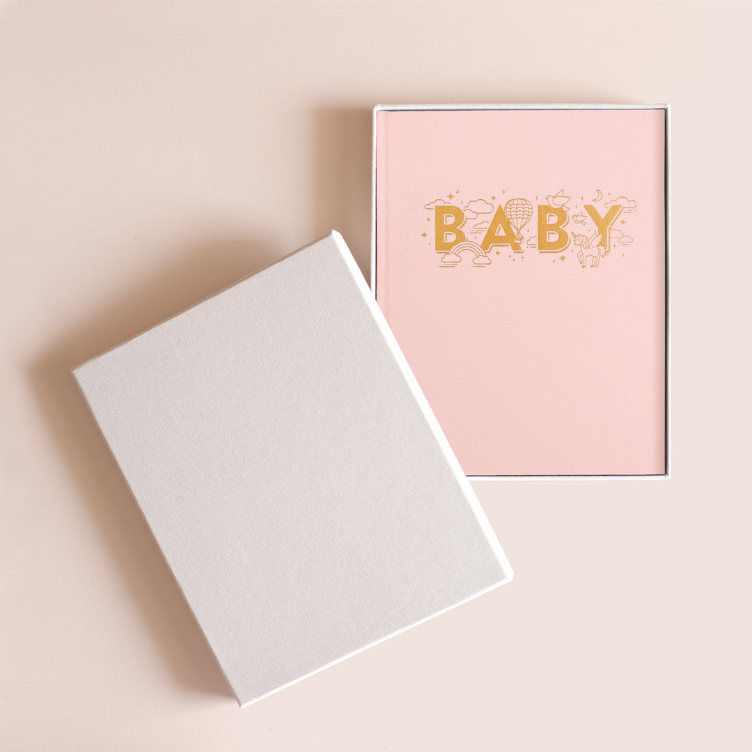 Fox & Fallow Baby Book - Rose (Boxed)