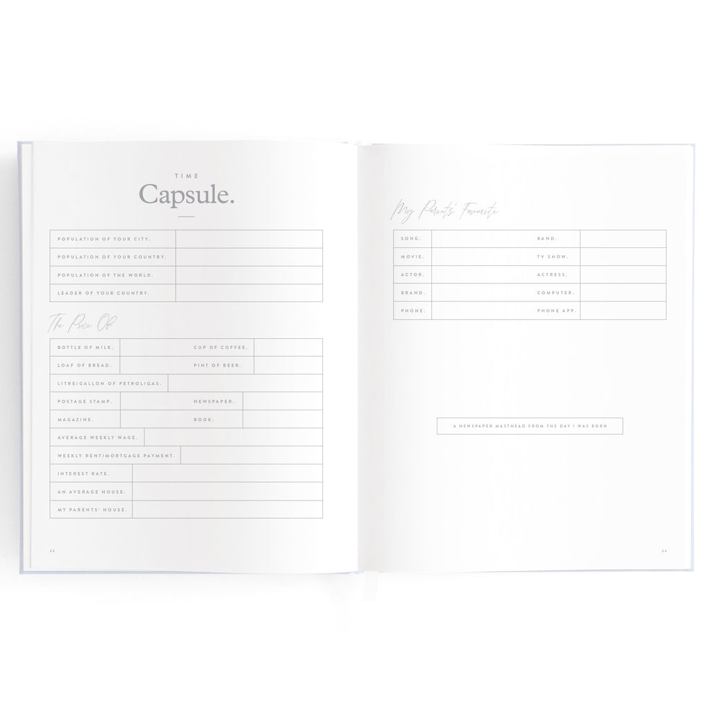 Fox & Fallow Baby Book - Powder