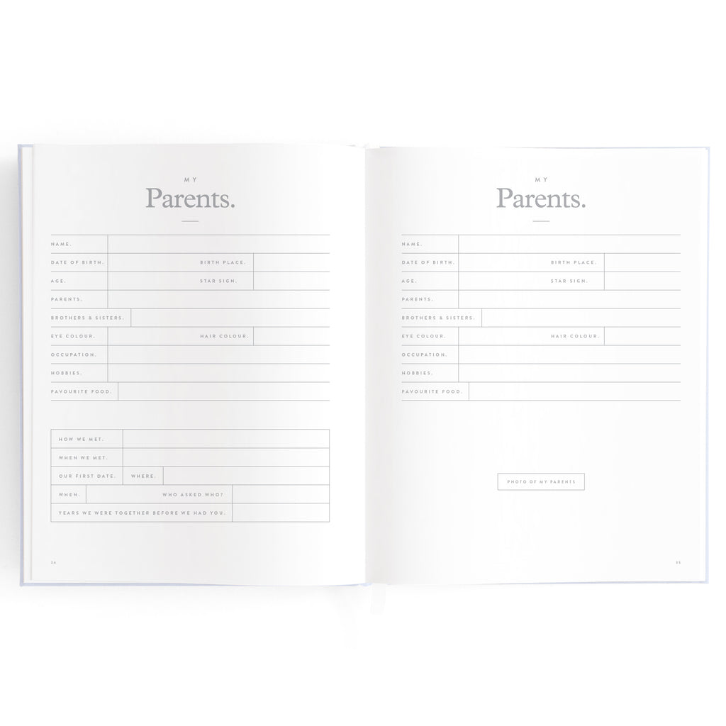Fox & Fallow Baby Book - Powder