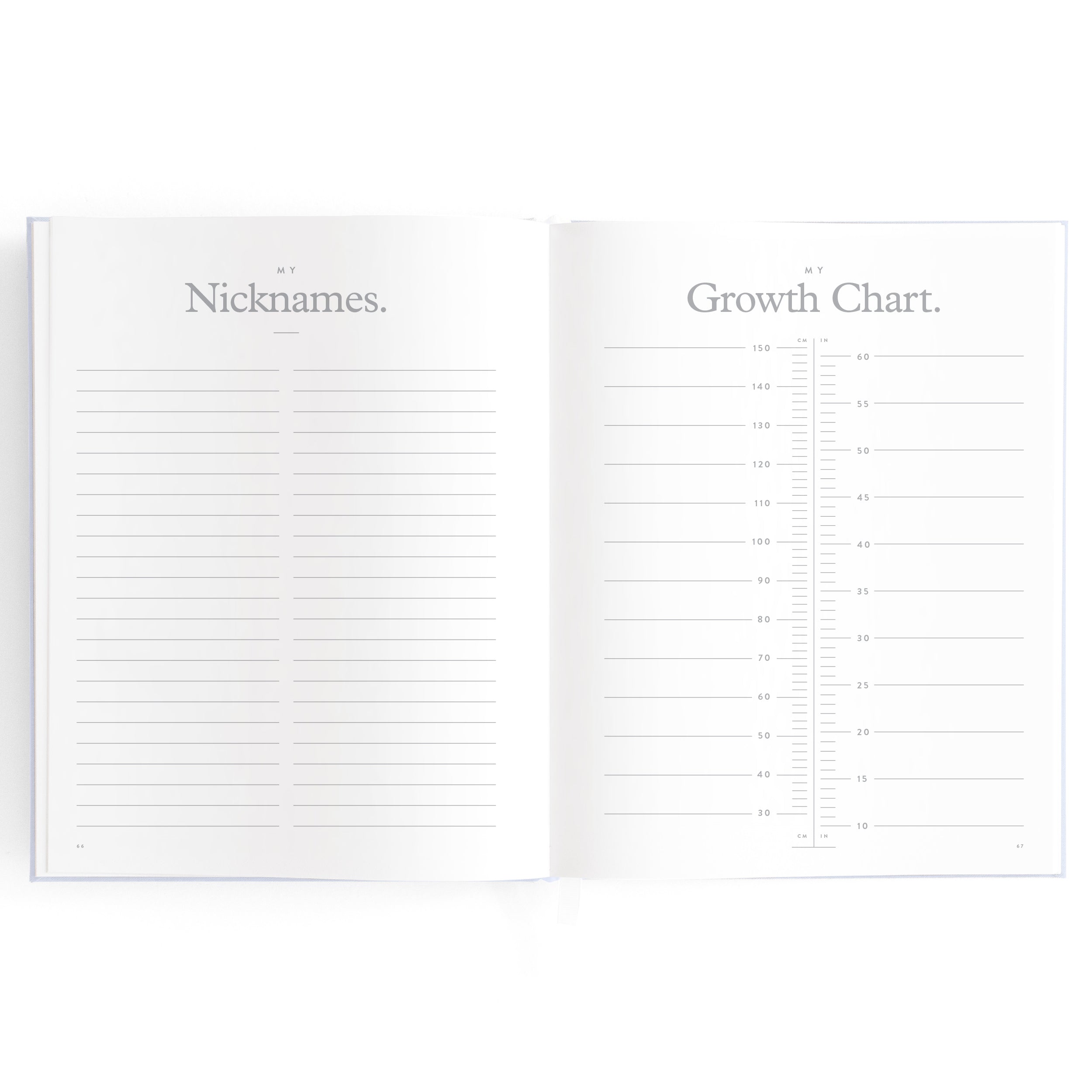Fox & Fallow Baby Book - Powder