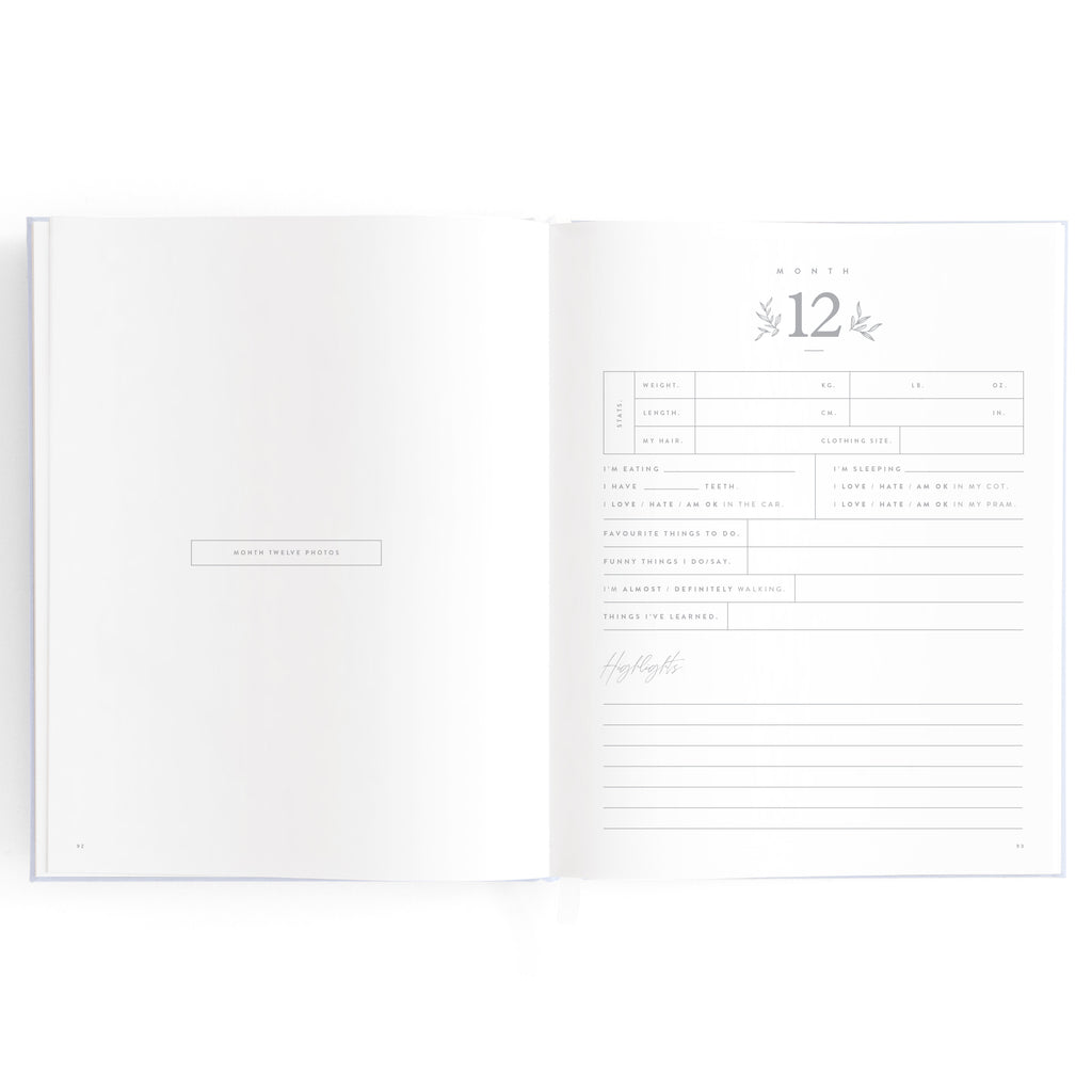 Fox & Fallow Baby Book - Powder