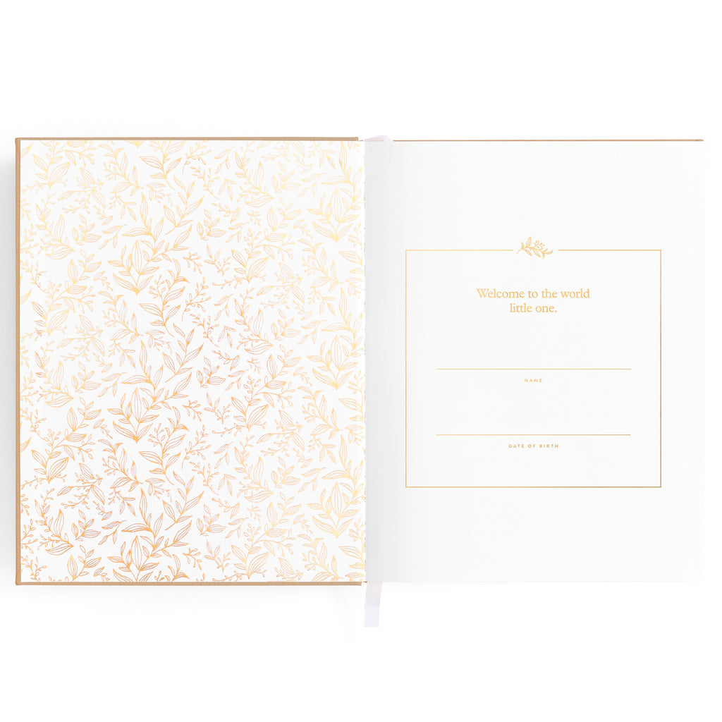 Fox & Fallow Baby Book - Biscuit