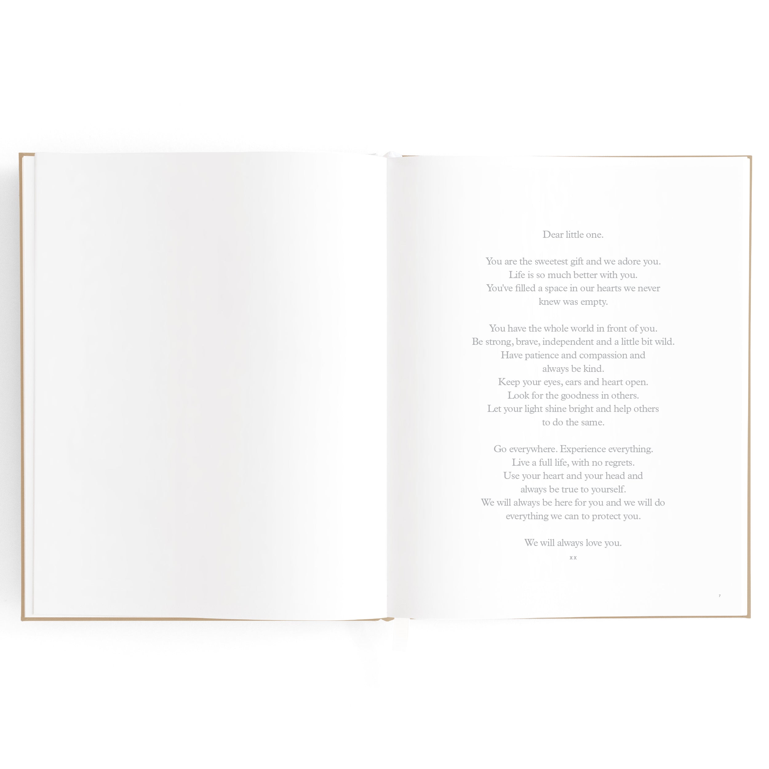 Fox & Fallow Baby Book - Biscuit