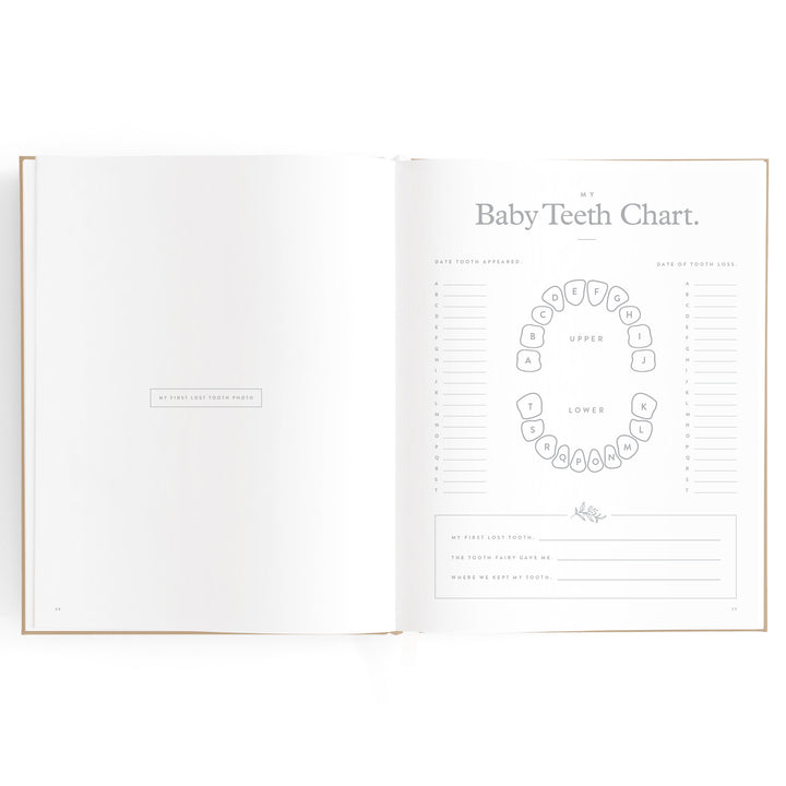 Fox & Fallow Baby Book - Biscuit