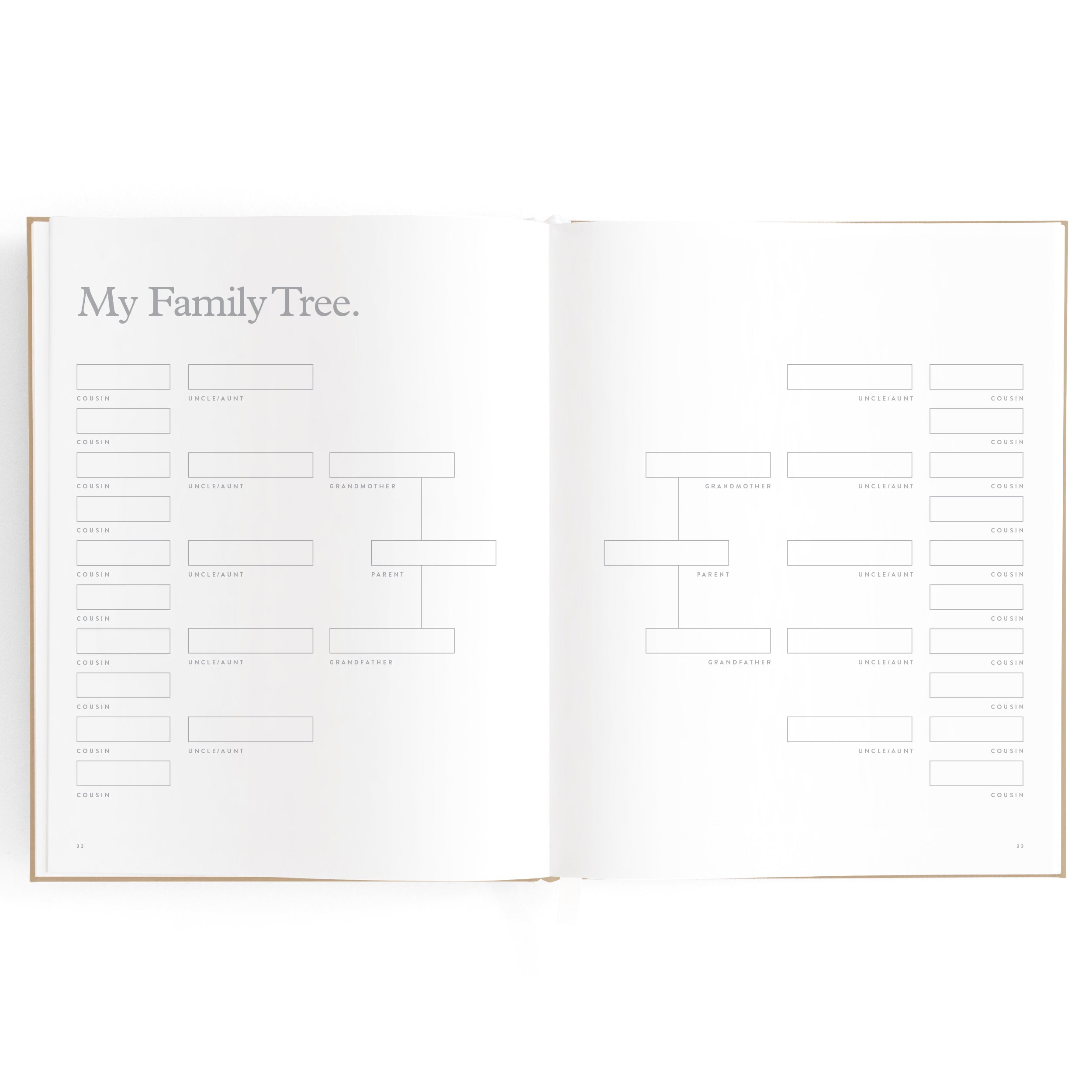 Fox & Fallow Baby Book - Biscuit
