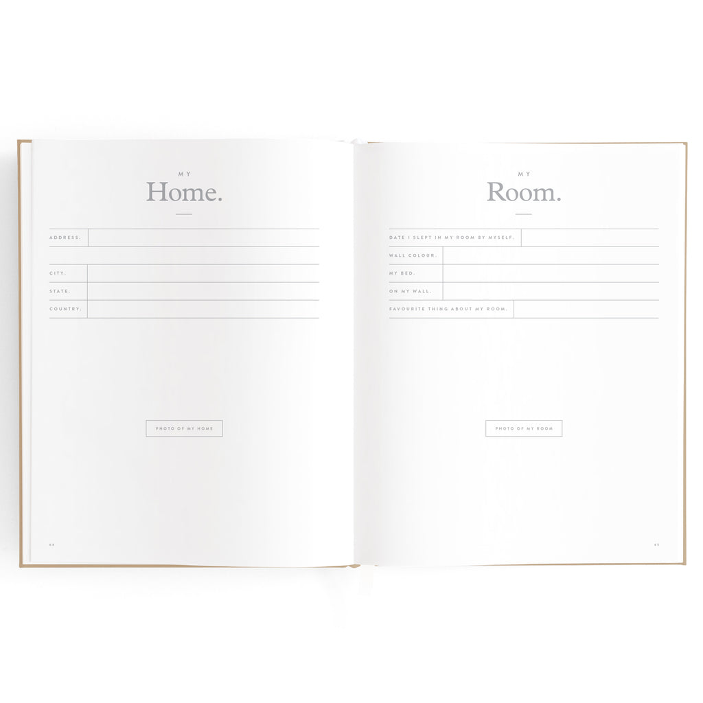 Fox & Fallow Baby Book - Biscuit