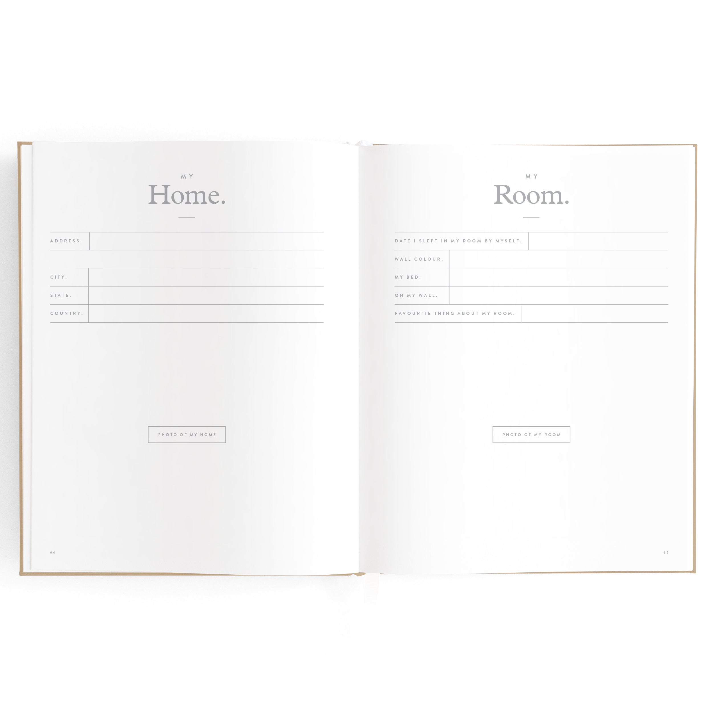 Fox & Fallow Baby Book - Biscuit
