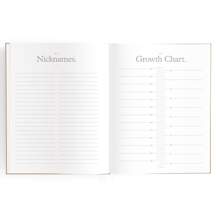 Fox & Fallow Baby Book - Biscuit