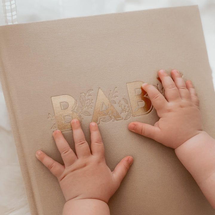 Fox & Fallow Baby Book - Biscuit (Boxed)