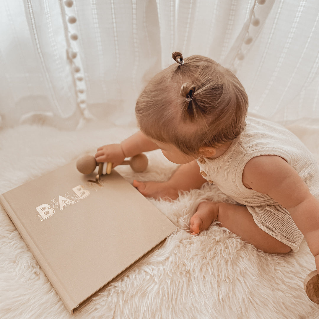 Fox & Fallow Baby Book - Biscuit