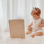 Baby Book - Biscuit (Boxed)