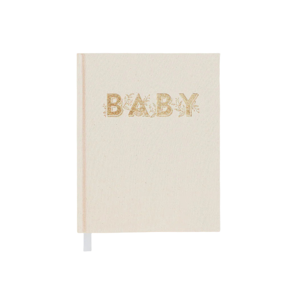Fox & Fallow Mini Baby Book Oatmeal Boxed