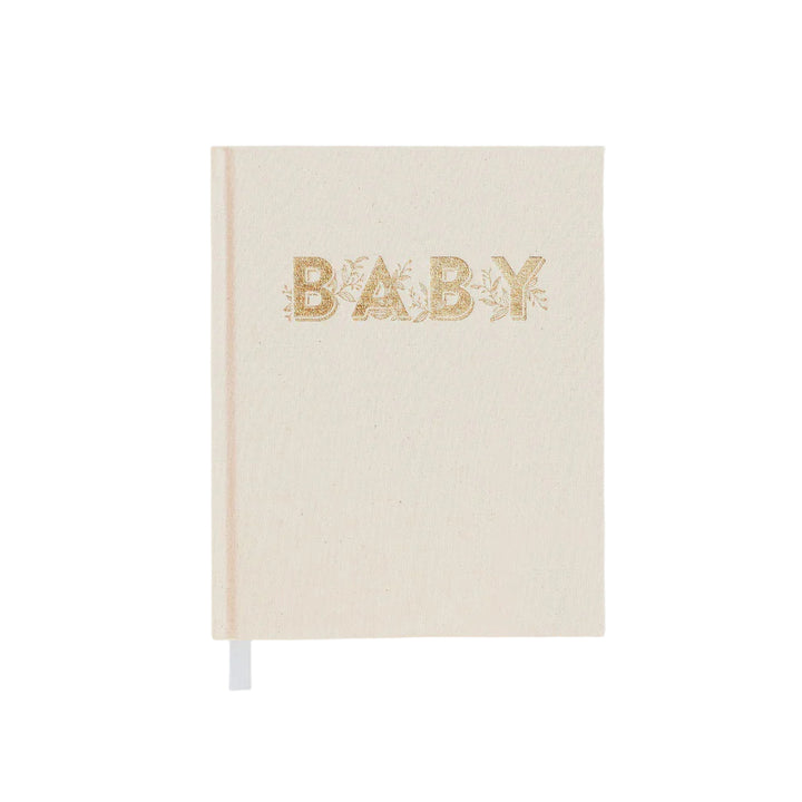 Fox & Fallow Mini Baby Book Oatmeal Boxed