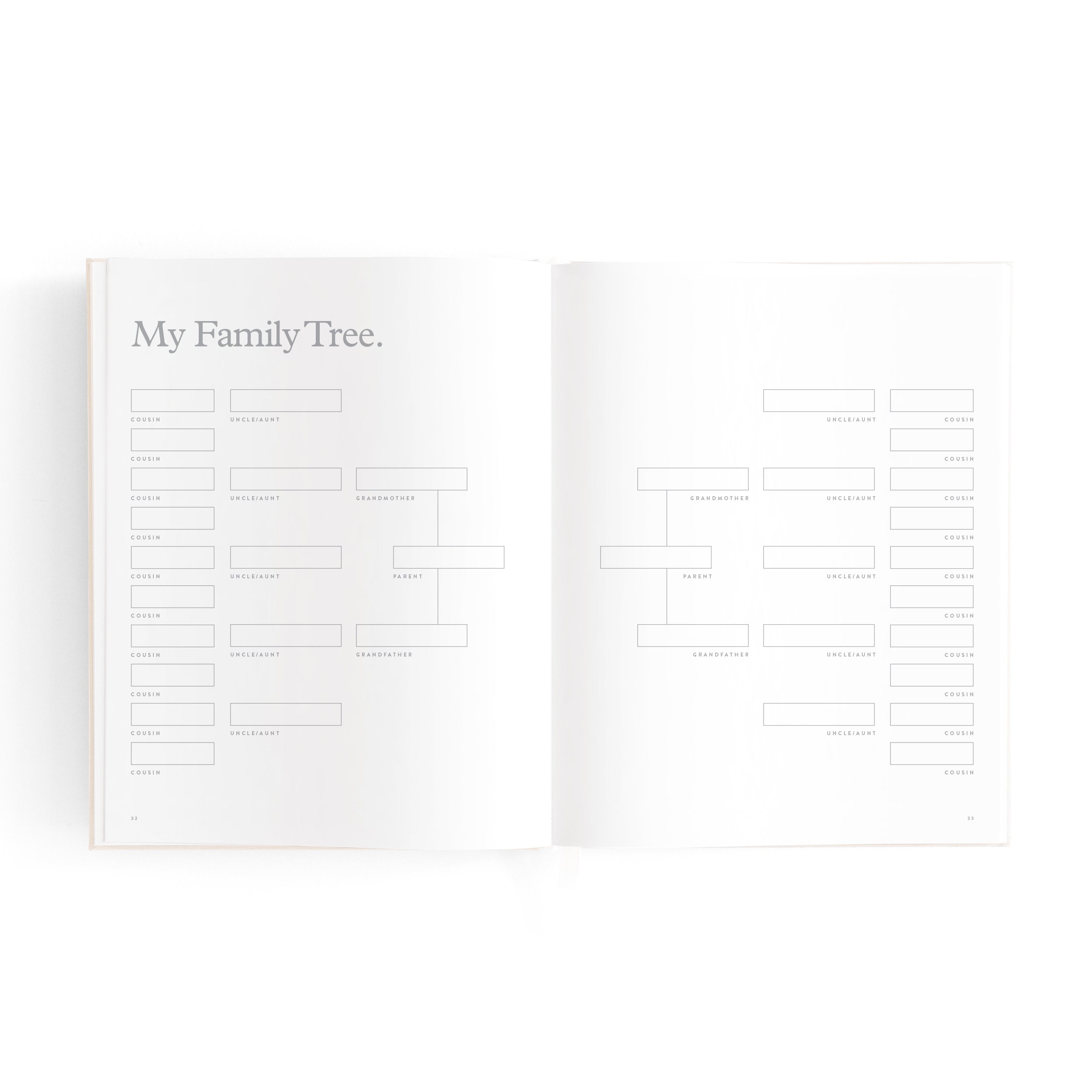 Fox & Fallow Mini Baby Book - Oatmeal
