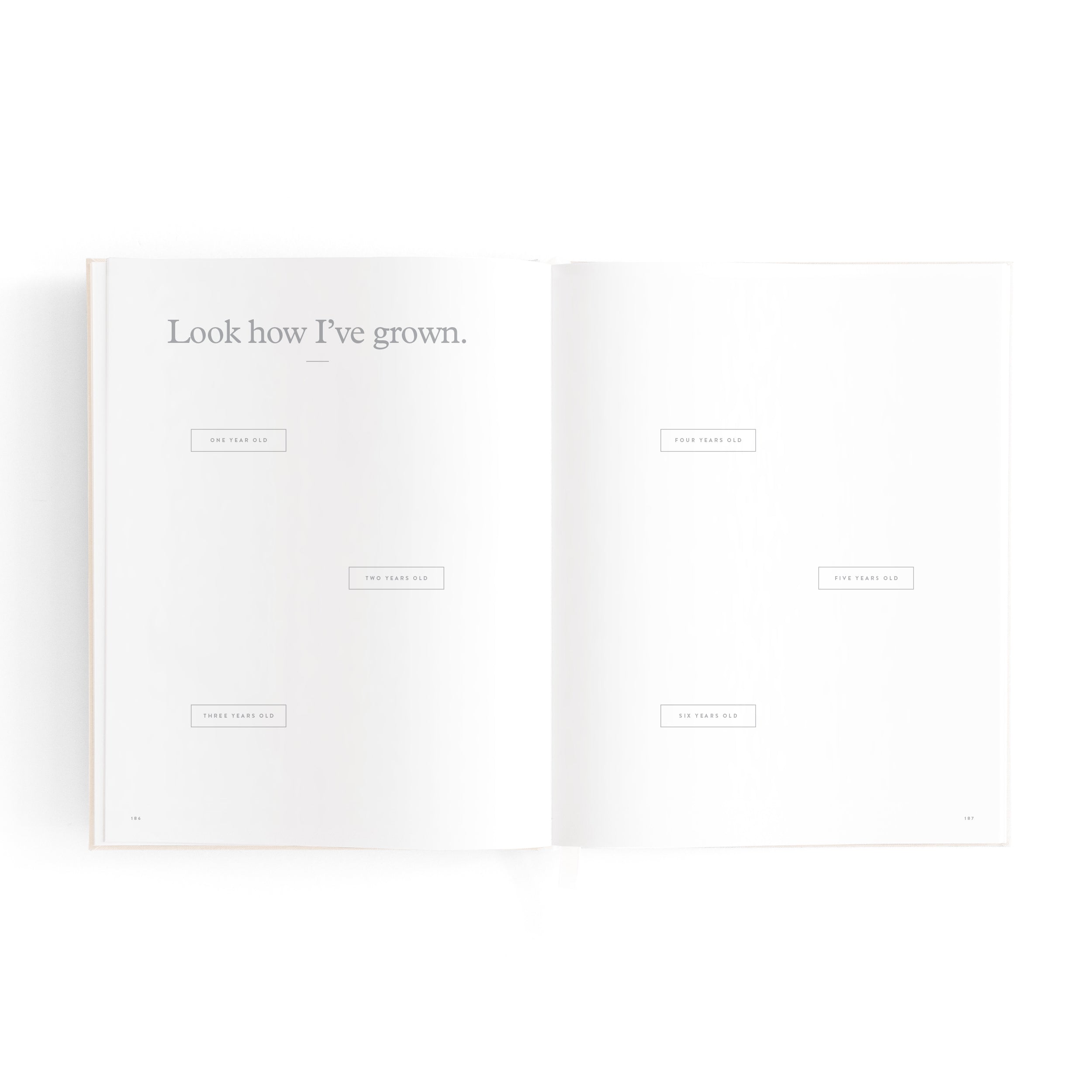 Fox & Fallow Mini Baby Book - Oatmeal
