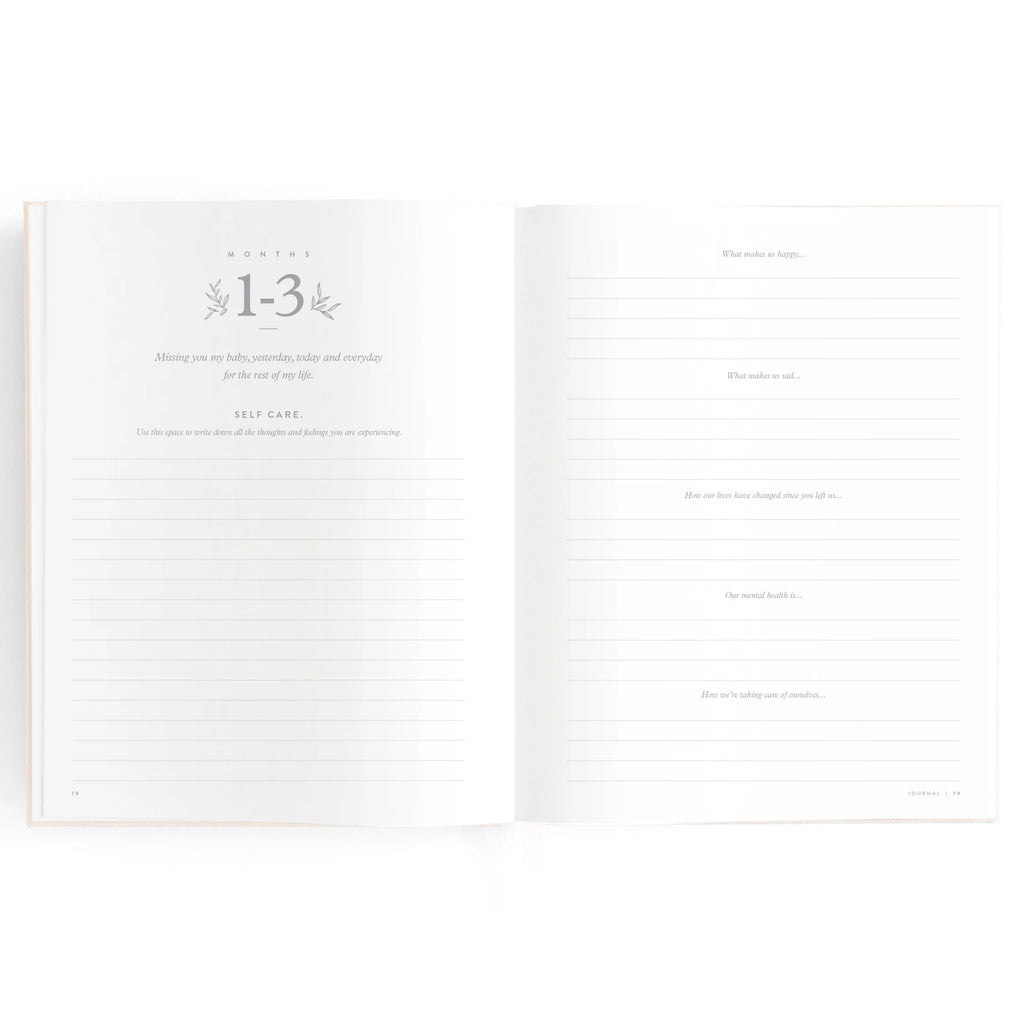 Forever In Our Hearts Stillbirth Journal