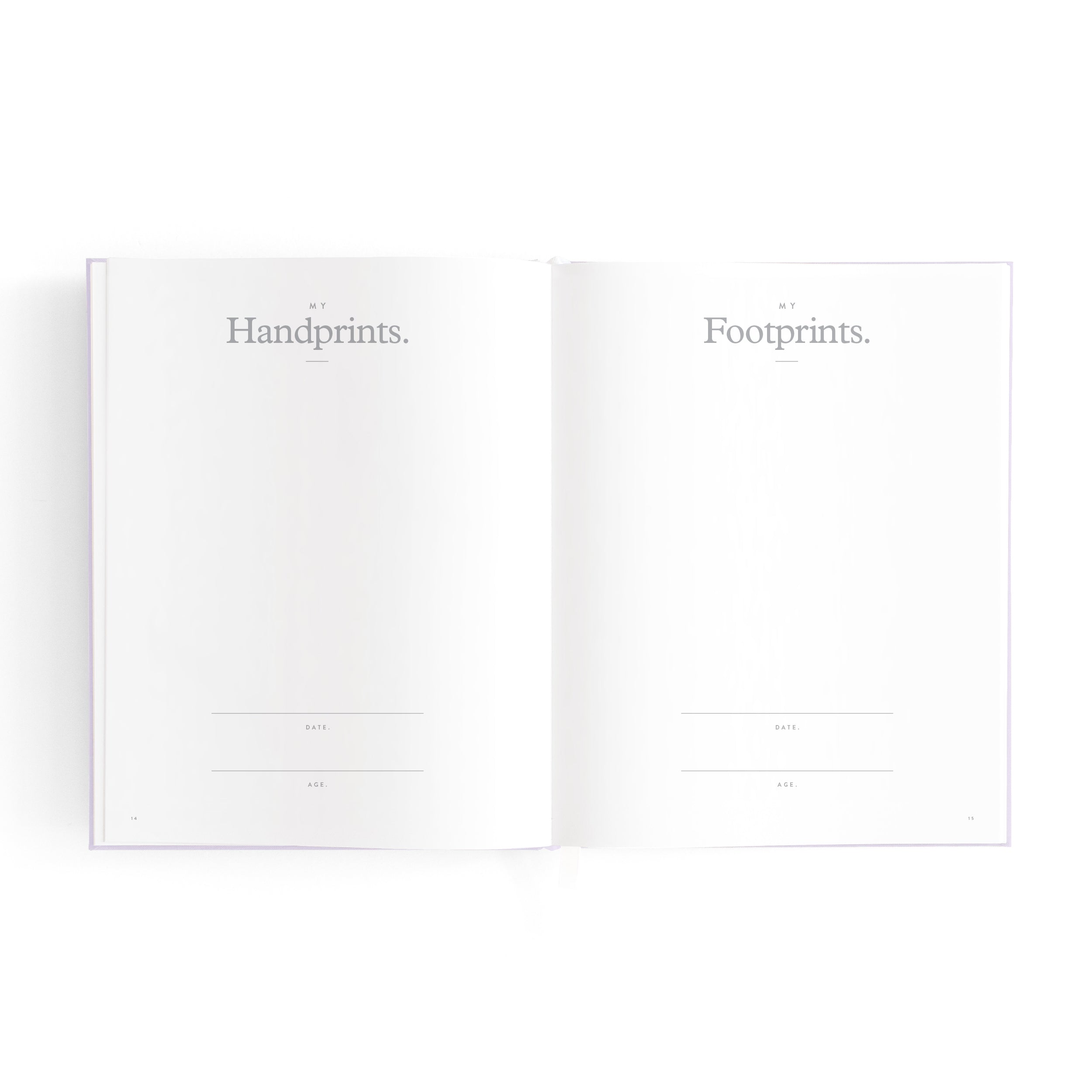 Fox & Fallow Mini Baby Book - Lilac