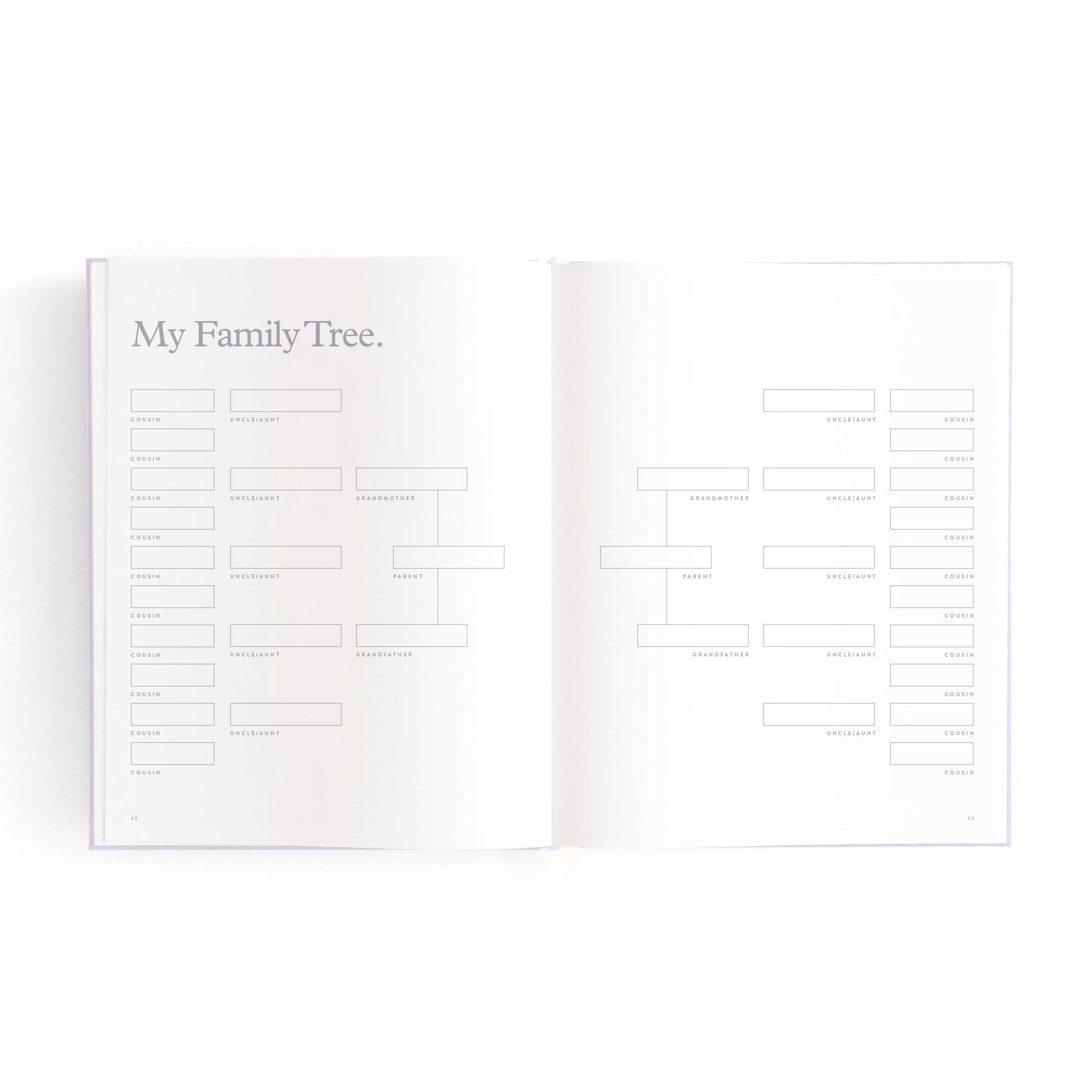 Fox & Fallow Mini Baby Book - Lilac