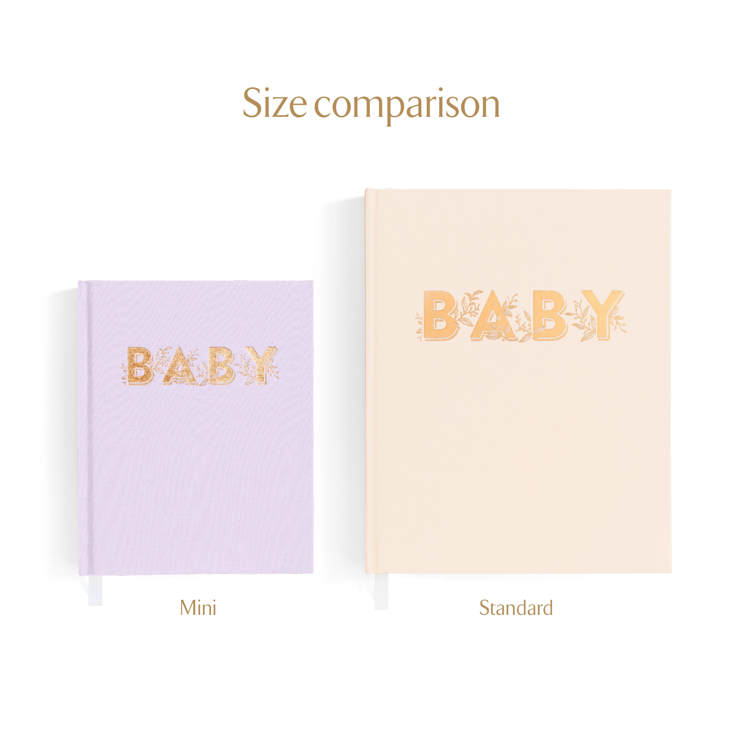 Fox & Fallow Mini Baby Book - Lilac (Boxed)