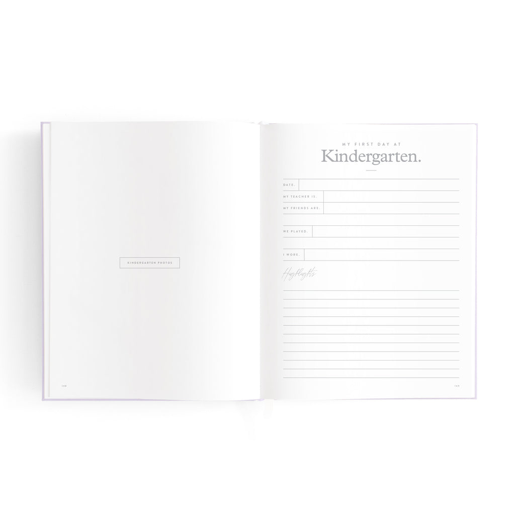 Fox & Fallow Mini Baby Book - Lilac