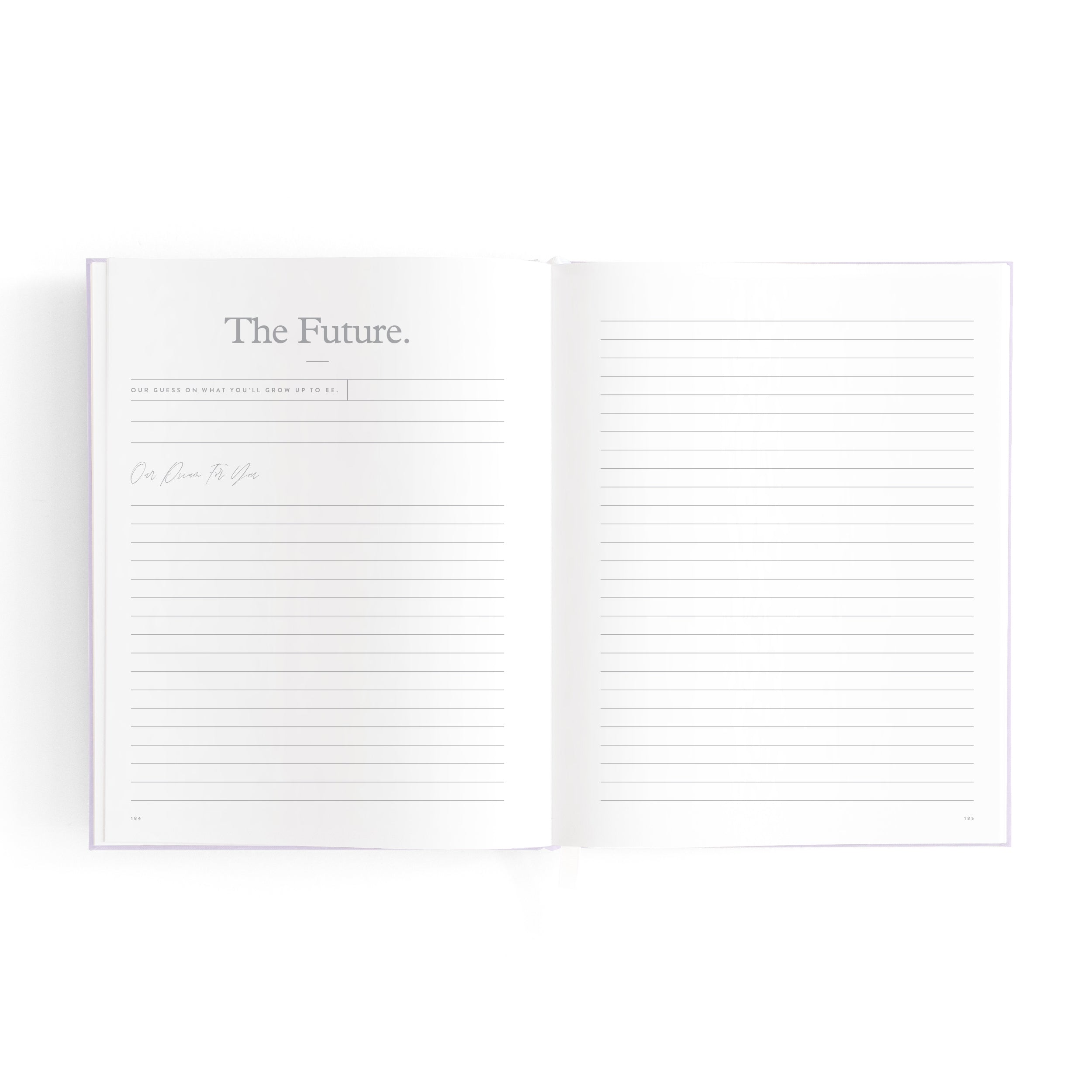 Fox & Fallow Mini Baby Book - Lilac