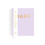 Mini Baby Book - Lilac (Boxed)