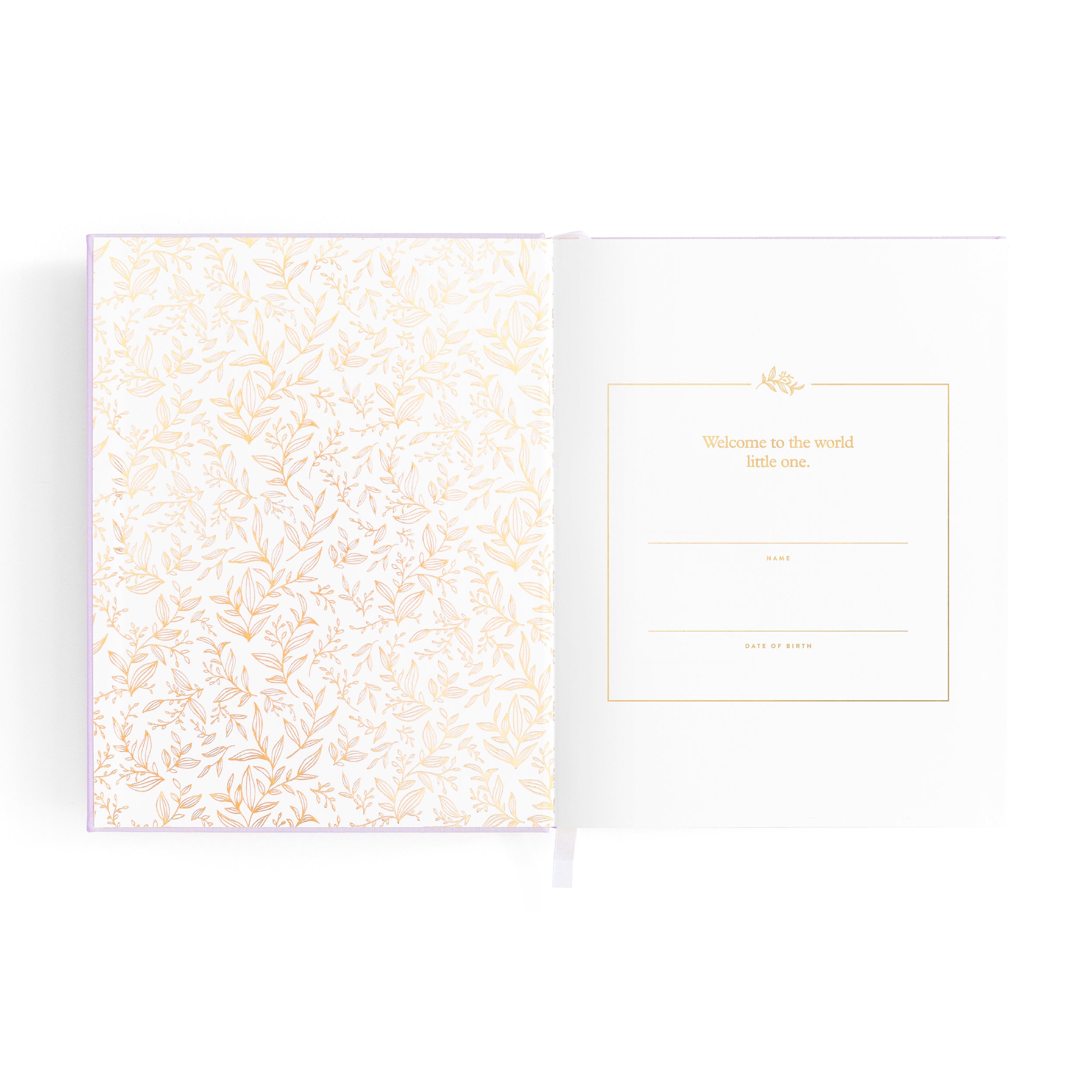 Fox & Fallow Mini Baby Book - Lilac
