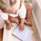 Mini Baby Book - Lilac (Boxed)