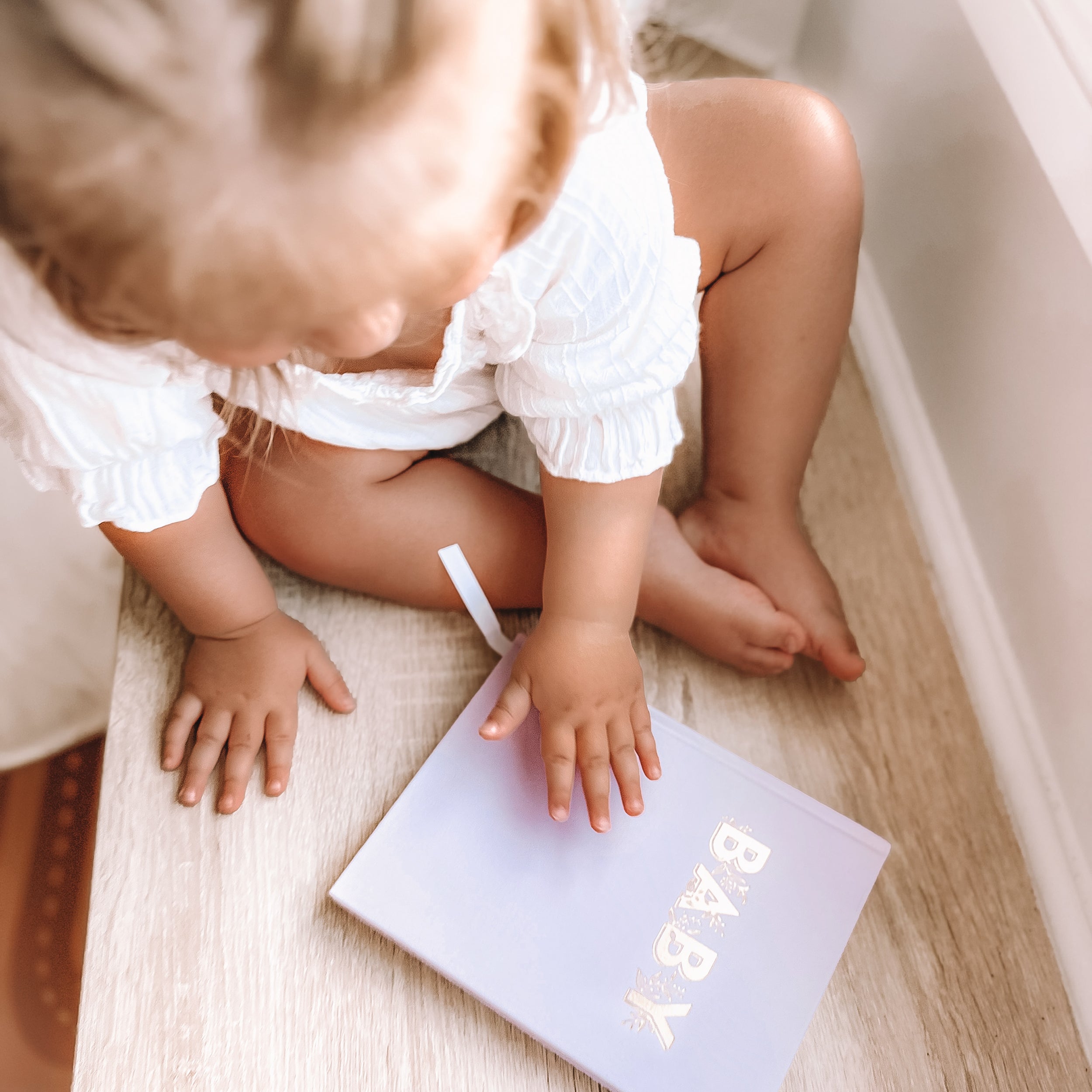 Fox & Fallow Mini Baby Book - Lilac (Boxed)