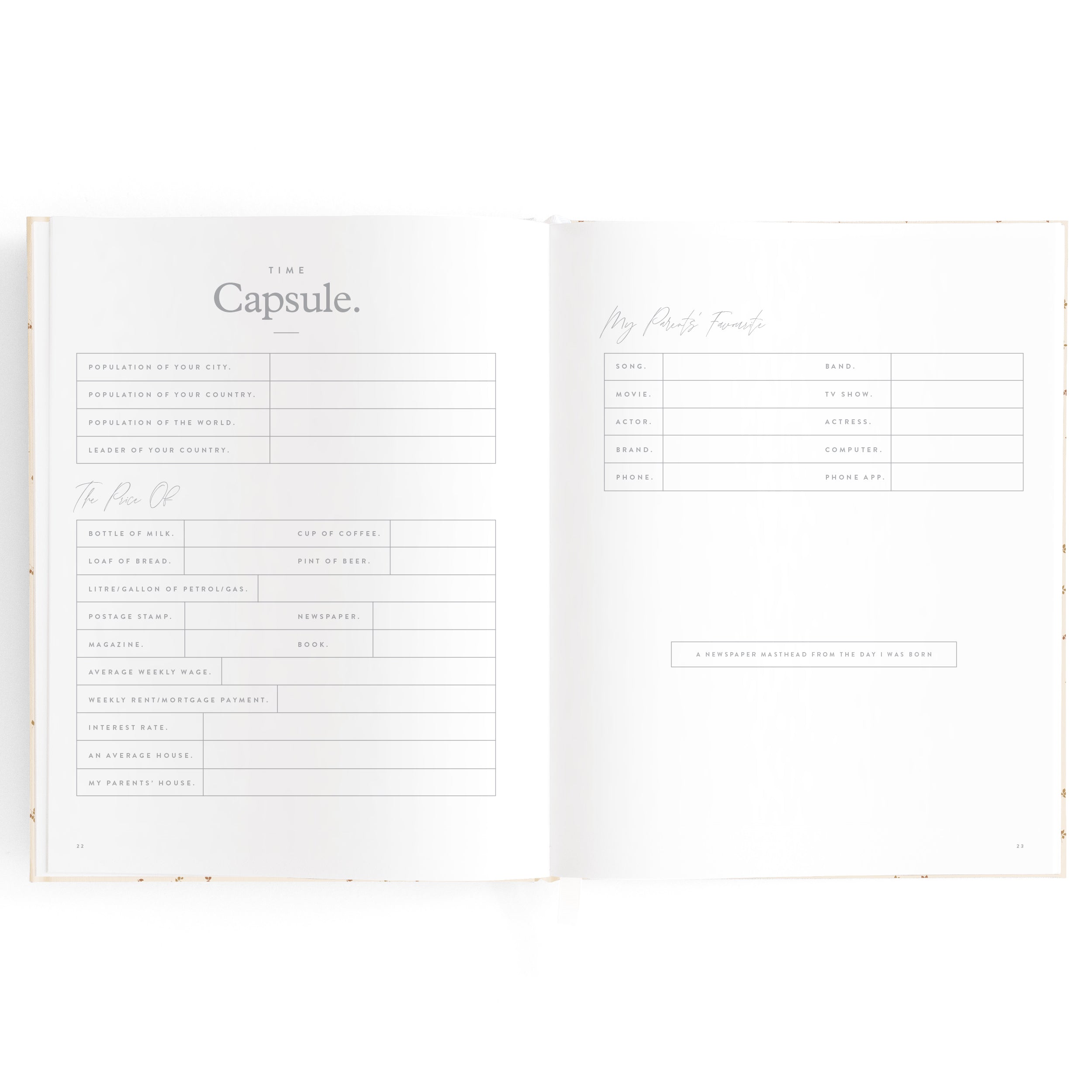 Fox & Fallow Baby Book - Broderie