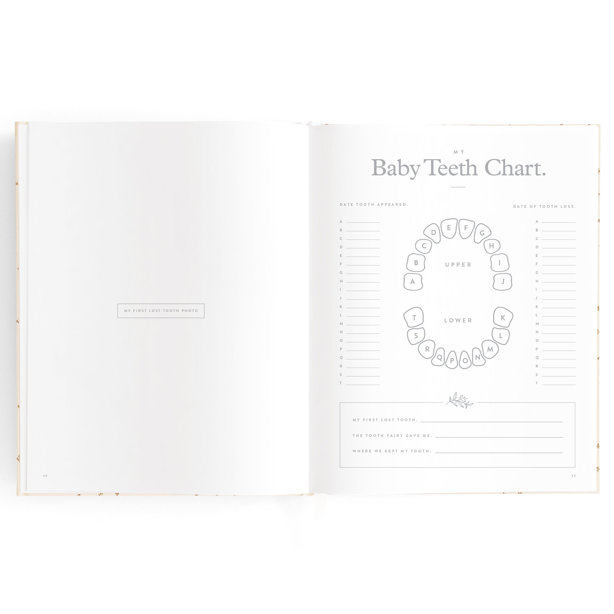 Fox & Fallow Baby Book - Broderie