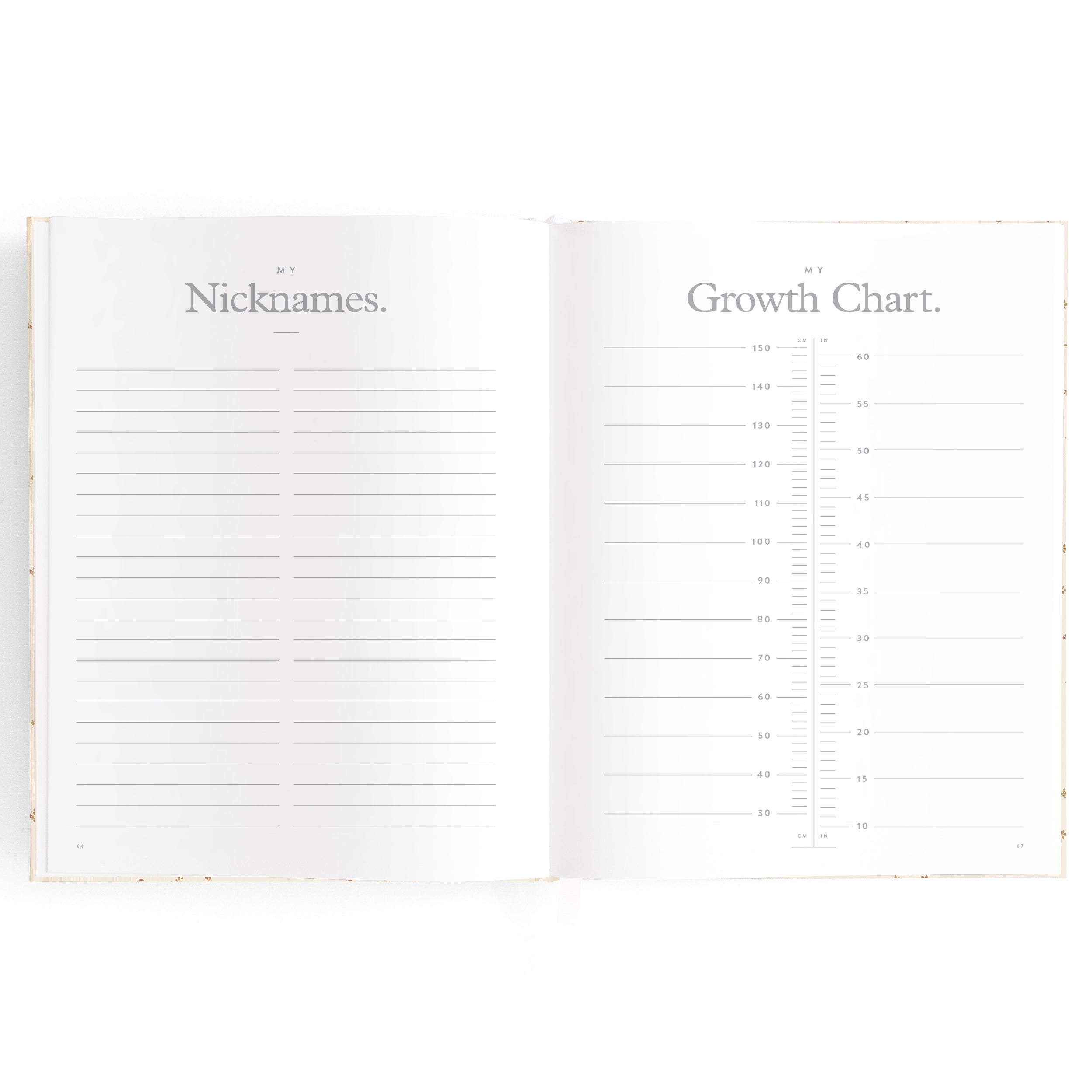 Fox & Fallow Baby Book - Broderie