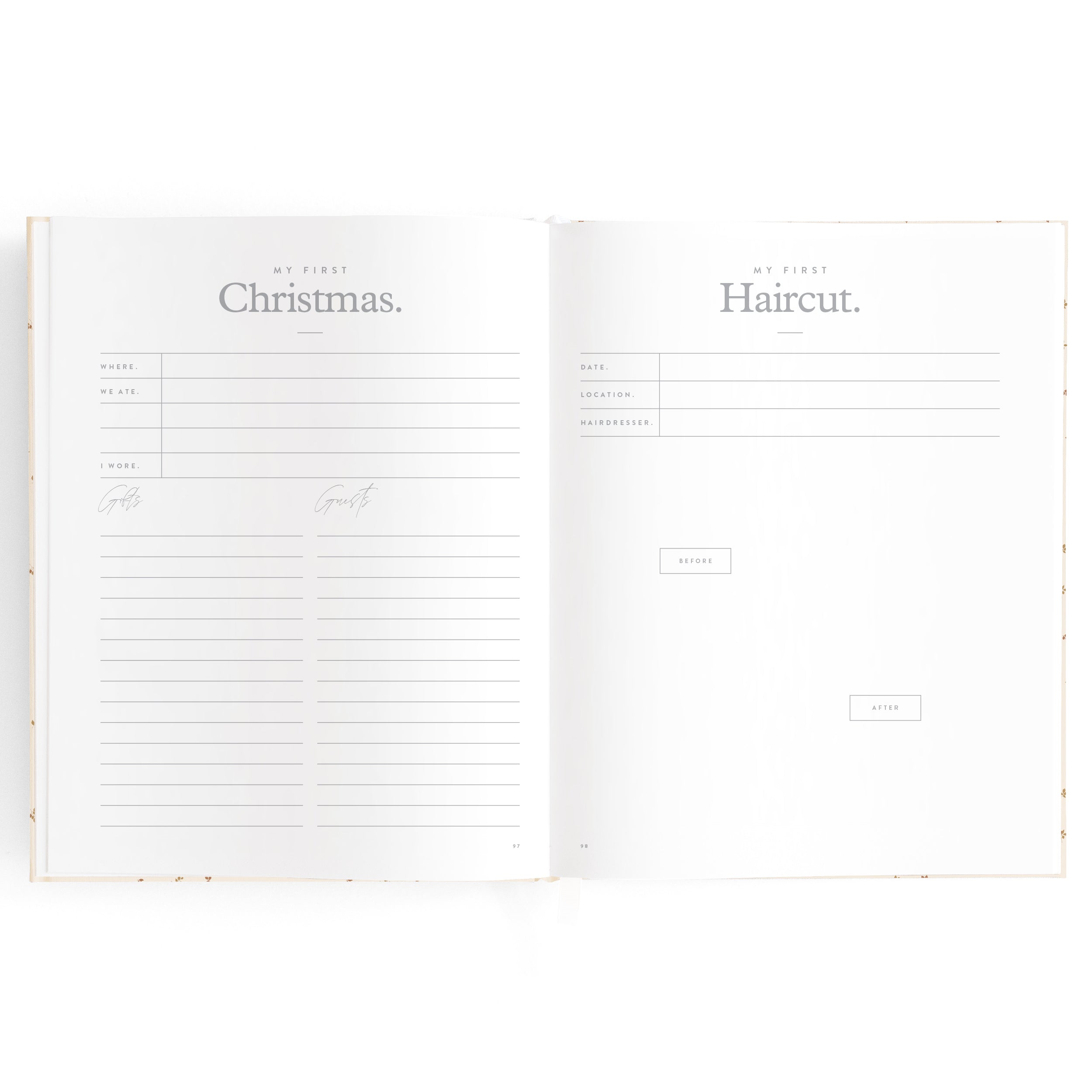 Fox & Fallow Baby Book - Broderie
