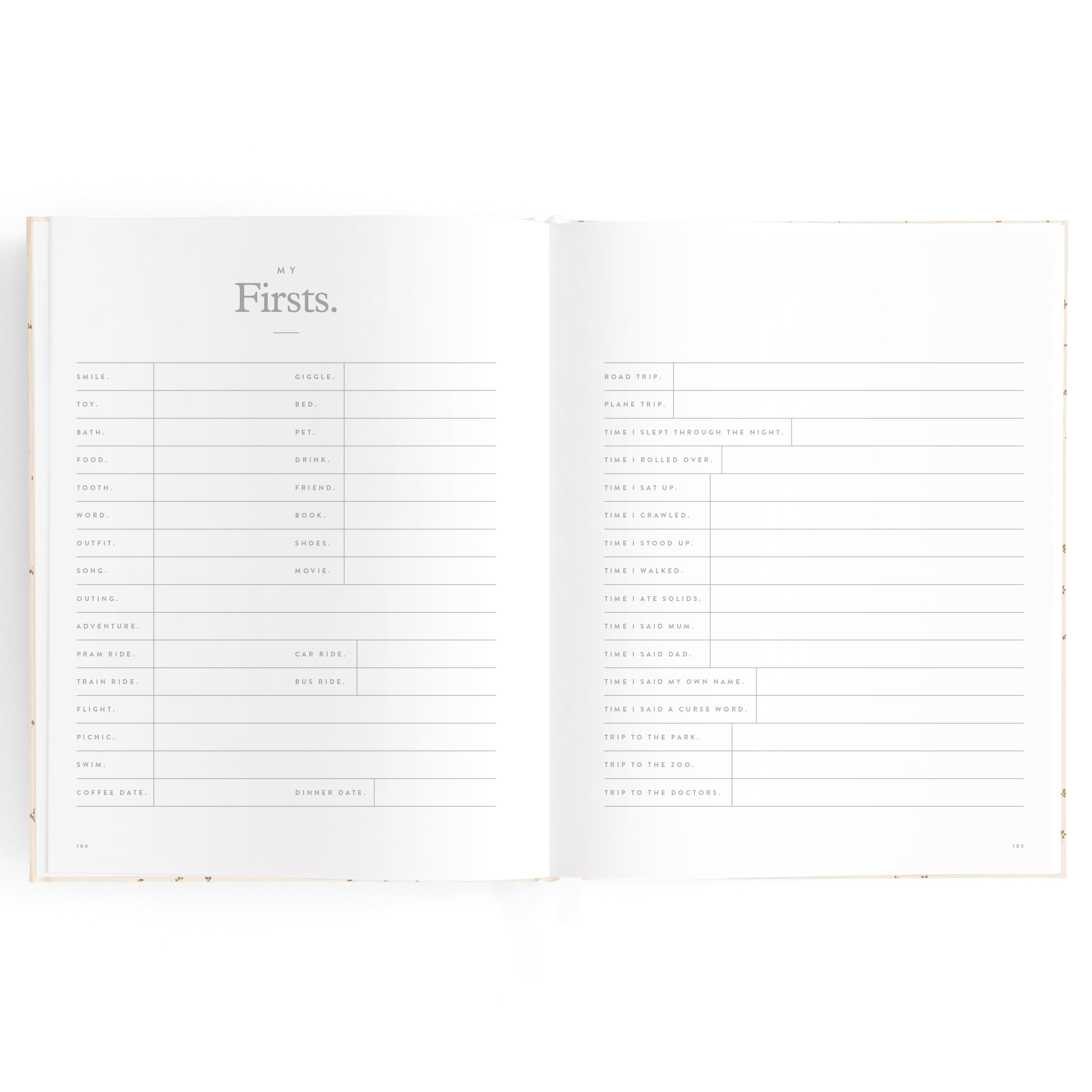 Fox & Fallow Baby Book - Broderie