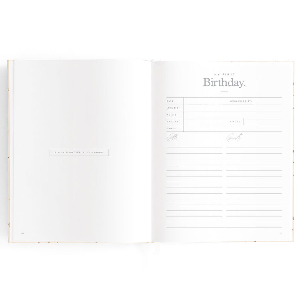 Fox & Fallow Baby Book - Broderie