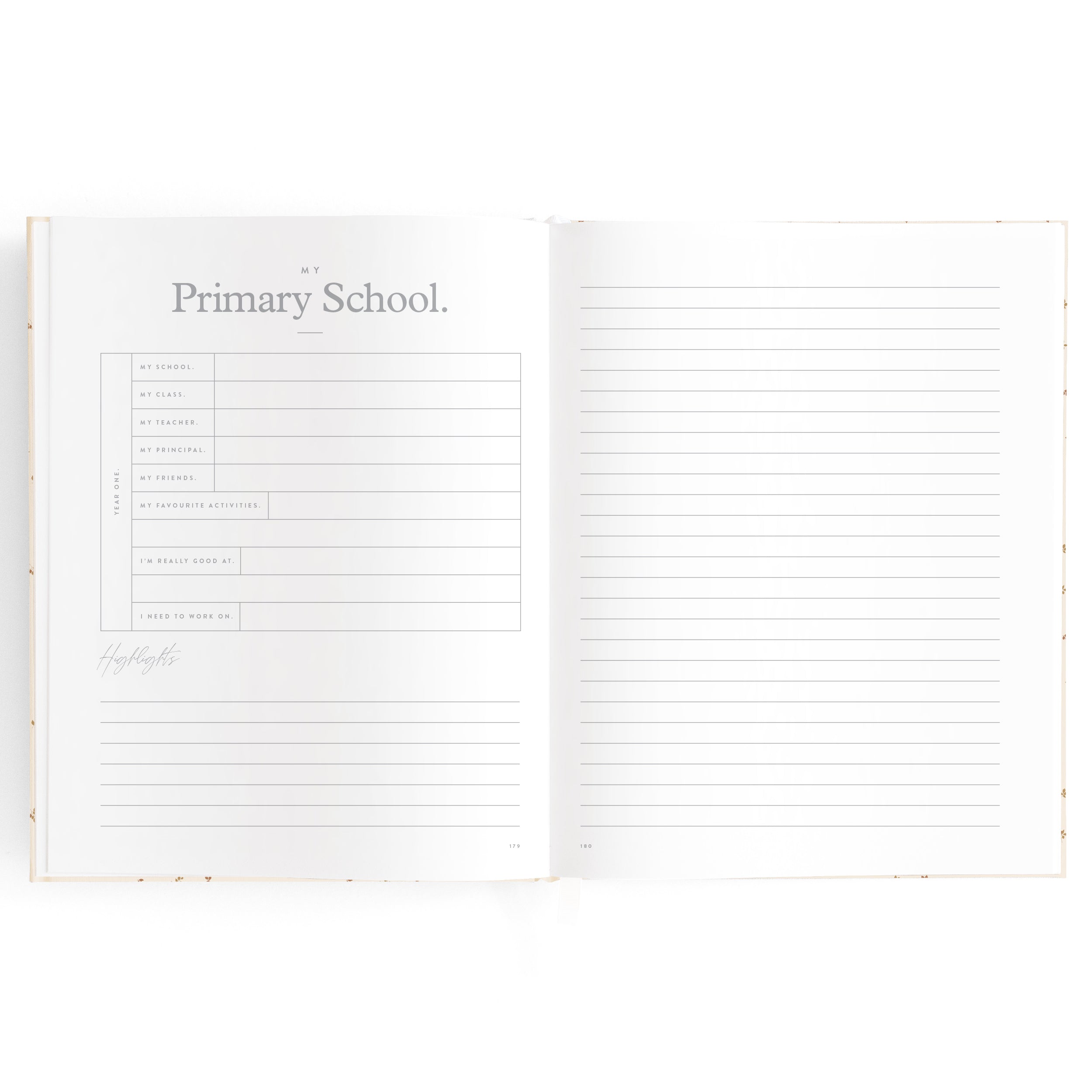 Fox & Fallow Baby Book - Broderie