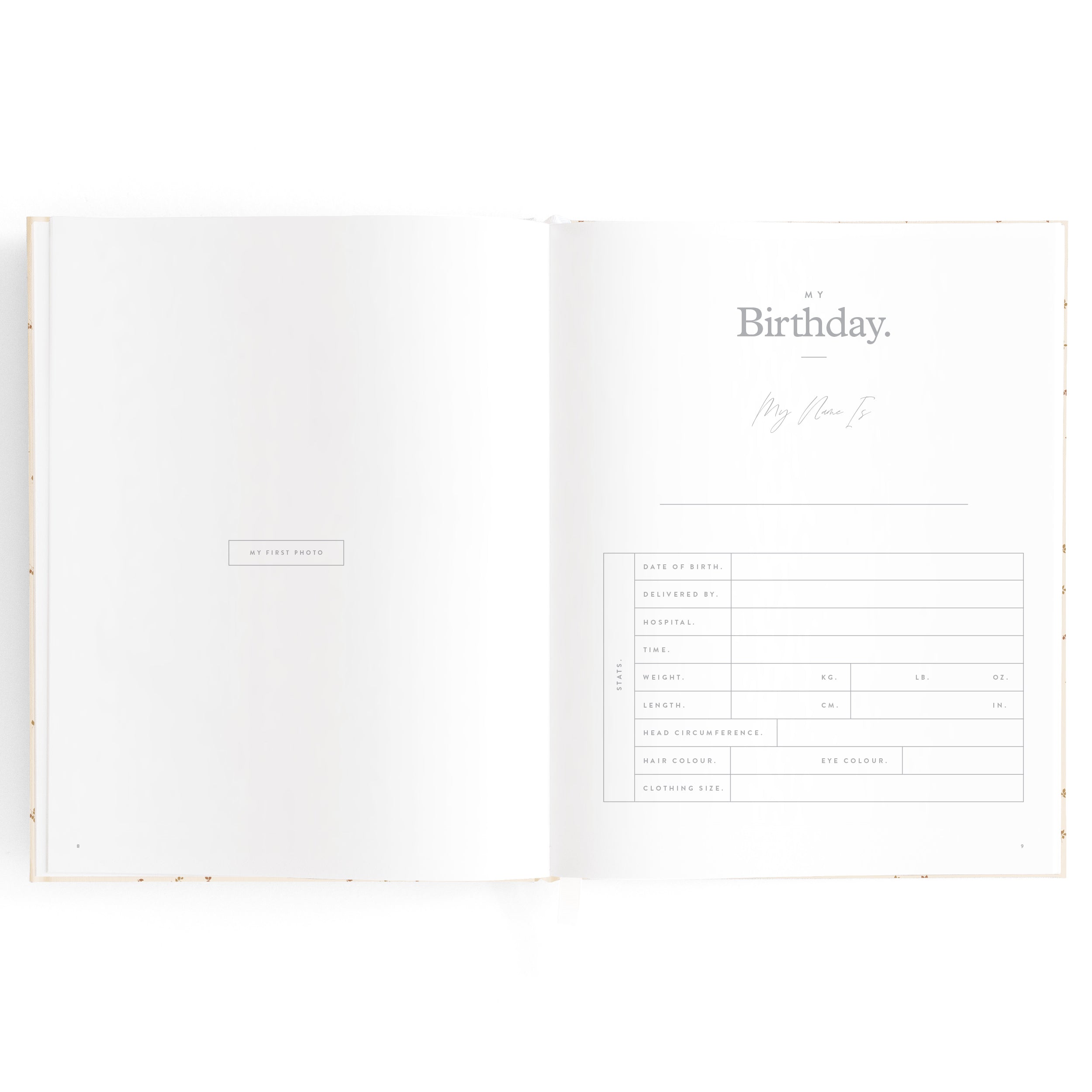 Fox & Fallow Baby Book - Broderie