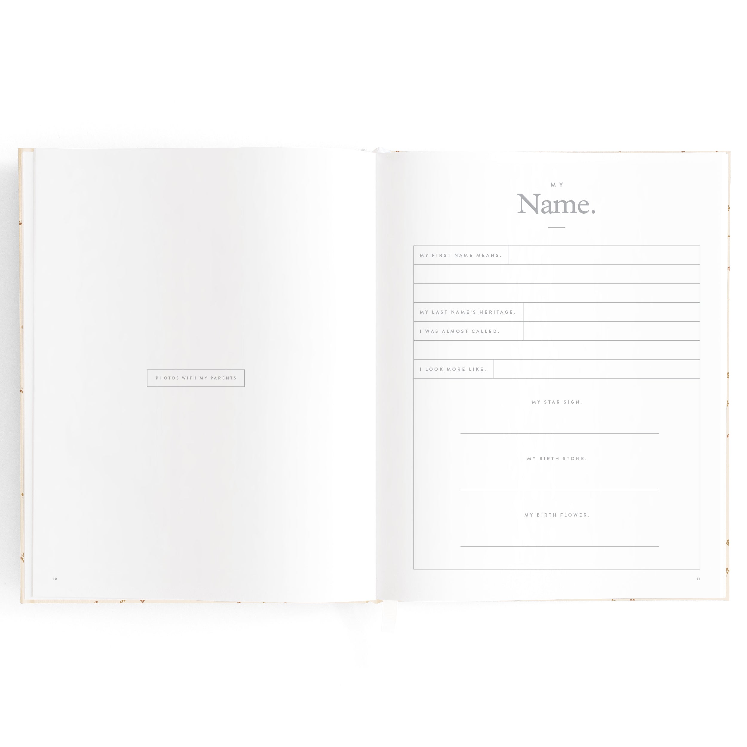 Fox & Fallow Baby Book - Broderie
