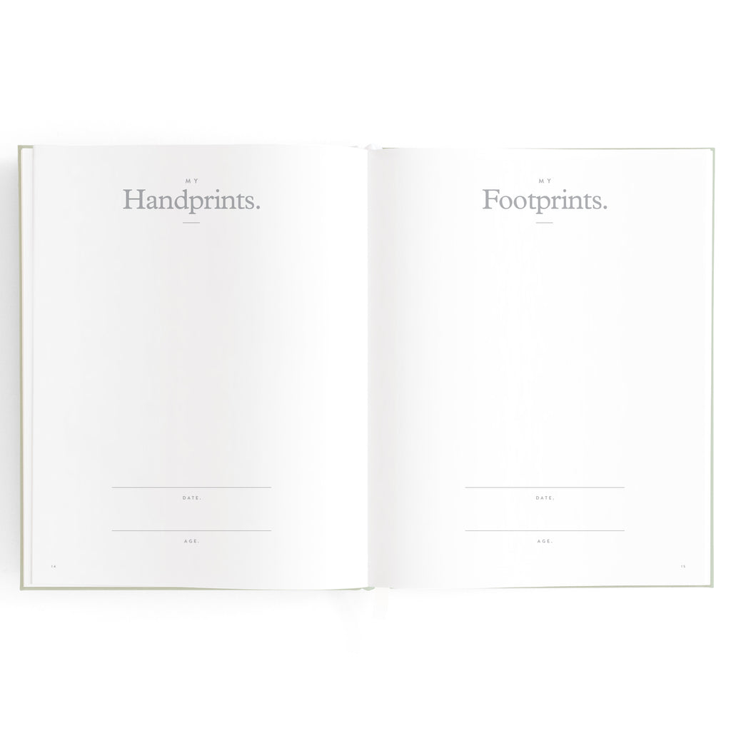 Fox & Fallow Baby Book - Pistachio
