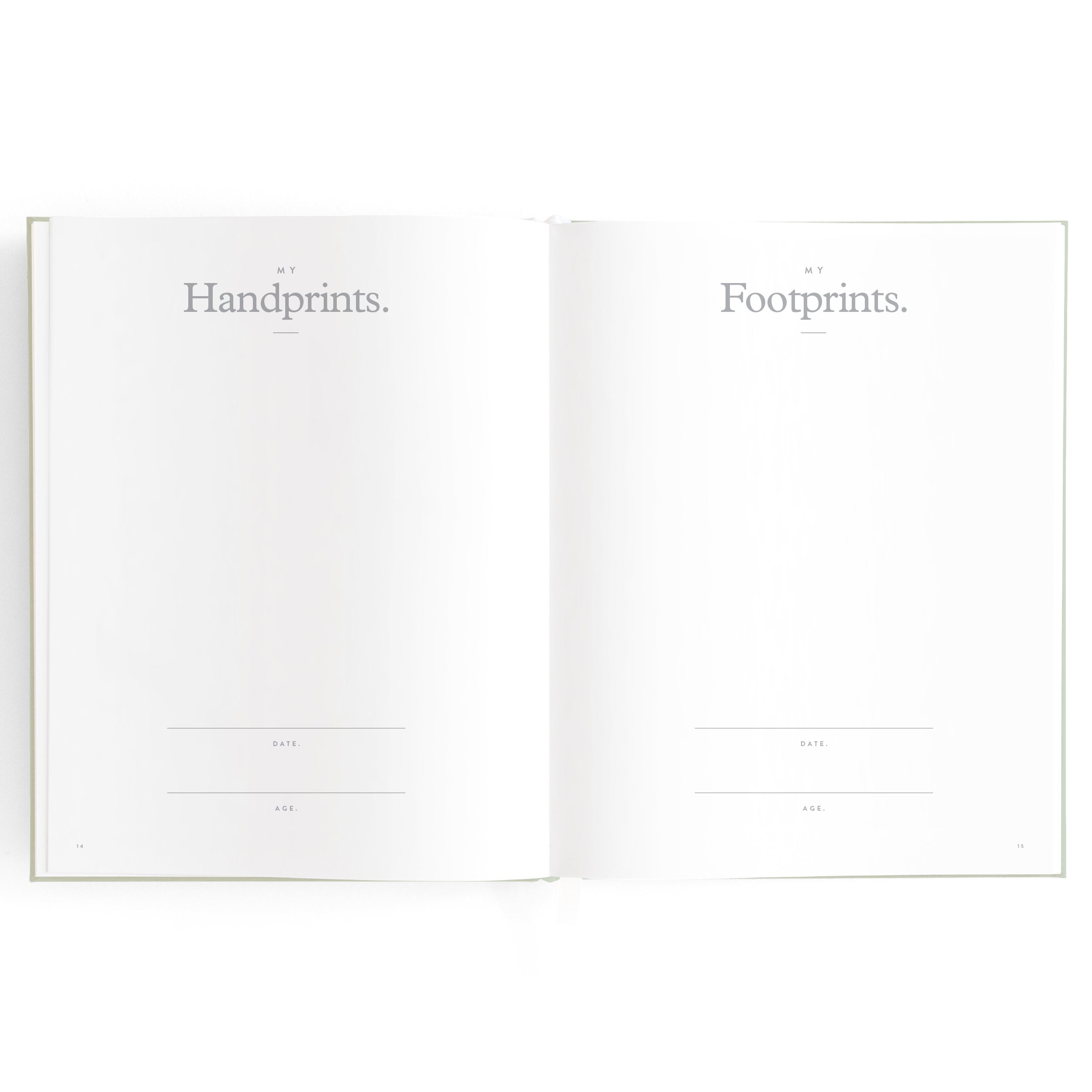 Fox & Fallow Baby Book - Pistachio