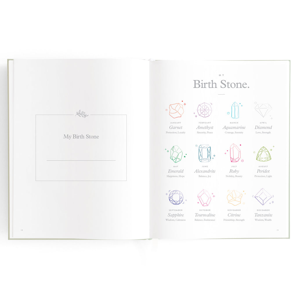 Fox & Fallow Baby Book - Pistachio