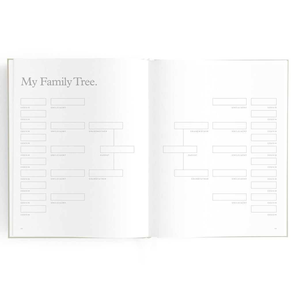Fox & Fallow Baby Book - Pistachio