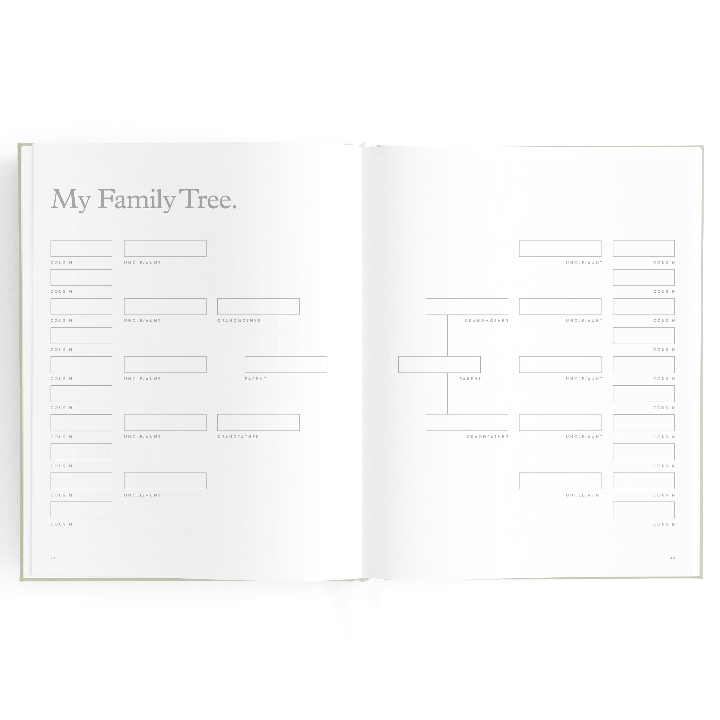 Fox & Fallow Baby Book - Pistachio